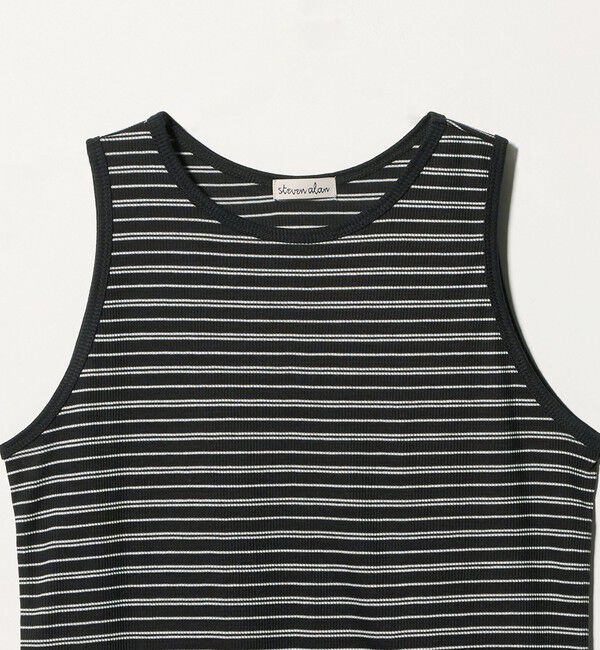 STEVEN ALAN「＜Steven Alan＞リンガー アメリカンスリーブ タンクトップ」|Tシャツ・カットソー|