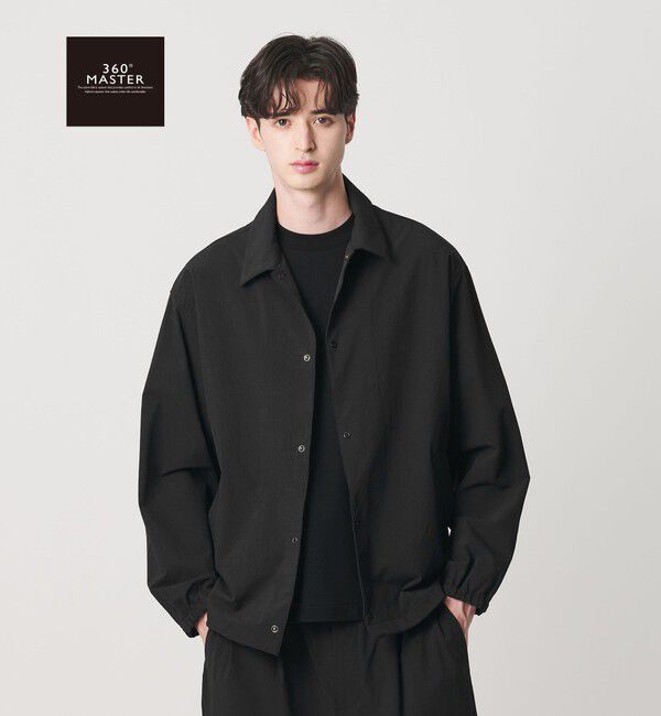 BEAUTY&YOUTH UNITED ARROWS「360&deg;MASTER バルーン コーチ ジャケット セットアップ対応 撥水 ストレッチ ウォッシャブル」|その他|BLACK