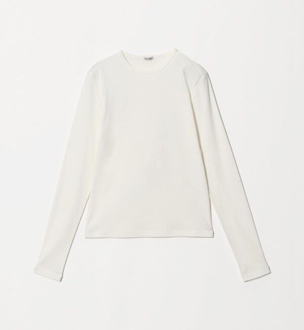 STEVEN ALAN「＜Steven Alan＞コットン フライス ロングスリーブ プルオーバー」|Tシャツ・カットソー|