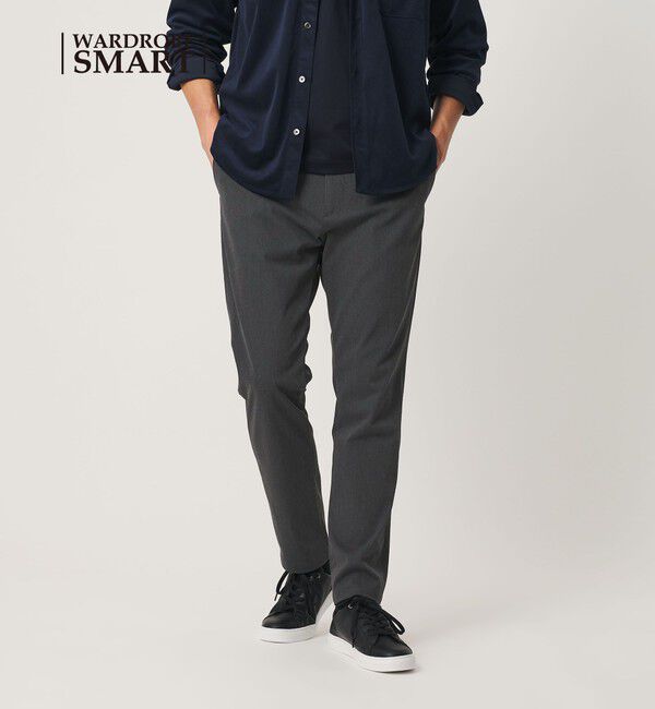 BEAUTY&YOUTH UNITED ARROWS「【WEB限定 WARDROBE SMART】ワンダーシェイプ スキニーパンツ」|チノ|DK.GRAY