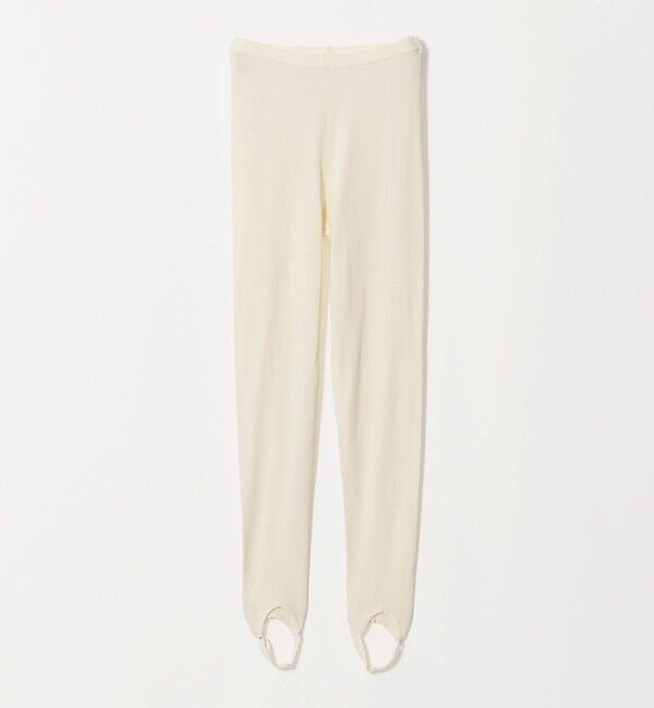 ATTISESSION「＜ATTISESSION＞STIRRUP トレンカ レギンス」|チノ|OFF WHITE