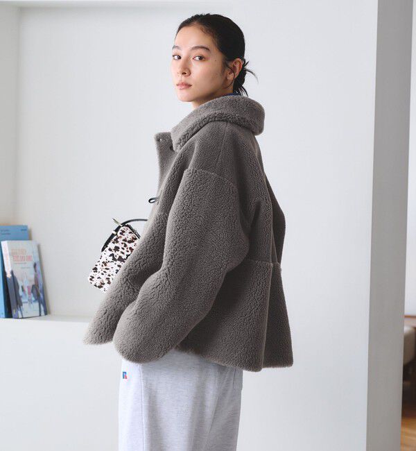 BEAUTY&YOUTH UNITED ARROWS「【WEB限定】ボア&times;フェイクムートン ループボタンジャケット 2WAY」|その他|