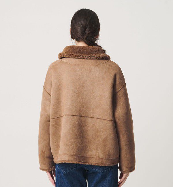 BEAUTY&YOUTH UNITED ARROWS「【WEB限定】ボア&times;フェイクムートン ループボタンジャケット 2WAY」|その他|