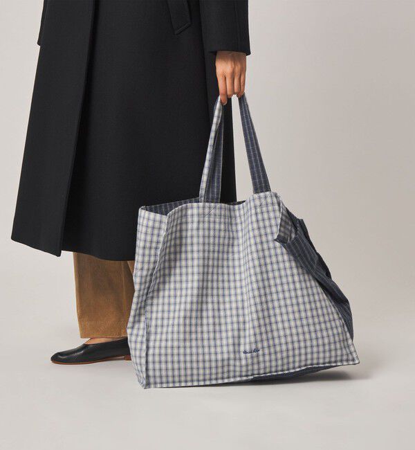 STEVEN ALAN「＜Steven Alan＞ビック チェック トートバッグ」|トートバッグ|