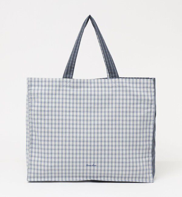 STEVEN ALAN「＜Steven Alan＞ビック チェック トートバッグ」|トートバッグ|