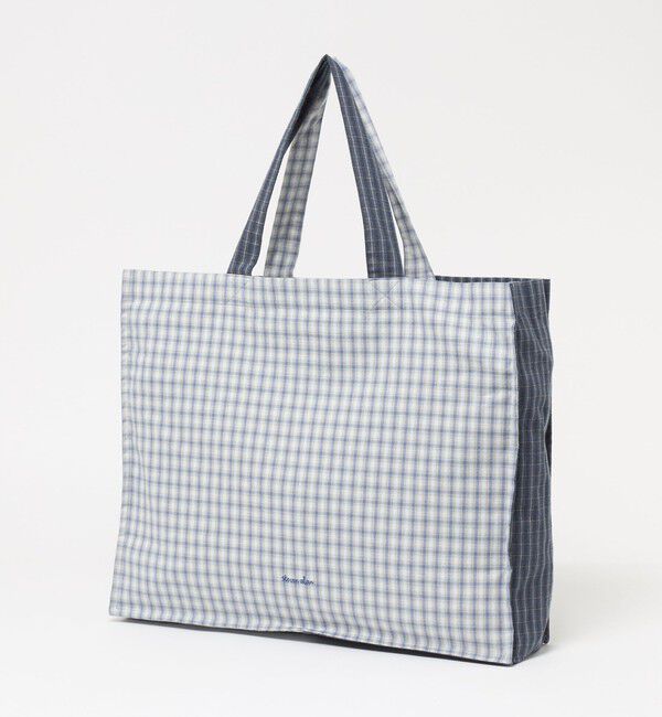 STEVEN ALAN「＜Steven Alan＞ビック チェック トートバッグ」|トートバッグ|