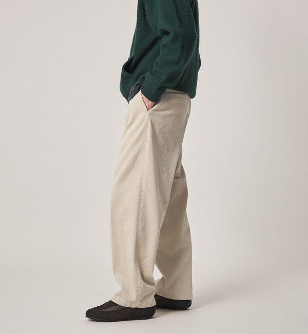 STEVEN ALAN「＜Steven Alan＞ 9W コーデュロイ イン ツープリーツ ドレス トラウザーズ II」|スラックス|