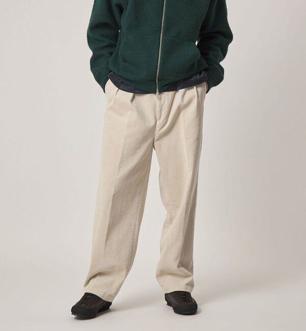 STEVEN ALAN「＜Steven Alan＞ 9W コーデュロイ イン ツープリーツ ドレス トラウザーズ II」|スラックス|