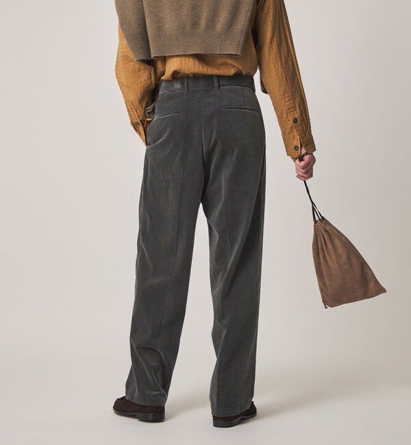 STEVEN ALAN「＜Steven Alan＞ 9W コーデュロイ イン ツープリーツ ドレス トラウザーズ II」|スラックス|