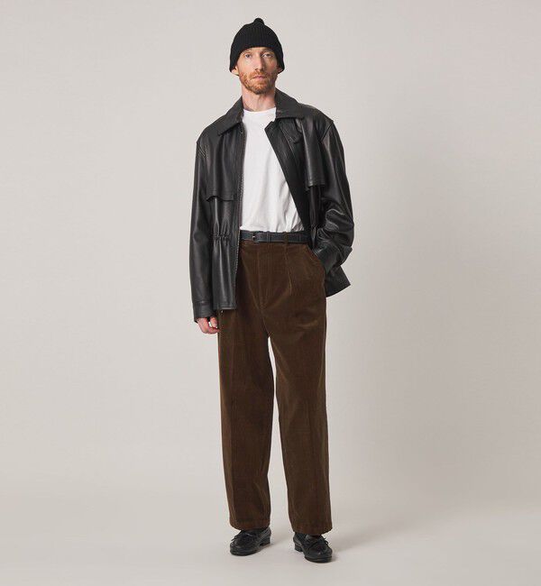 STEVEN ALAN「＜Steven Alan＞ 9W コーデュロイ イン ツープリーツ ドレス トラウザーズ II」|スラックス|
