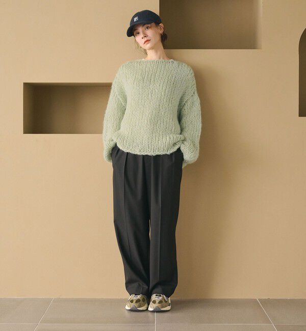 BEAUTY&YOUTH UNITED ARROWS「ウールナイロンモヘヤ ルーズ ニットプルオーバー」|ニット・セーター|