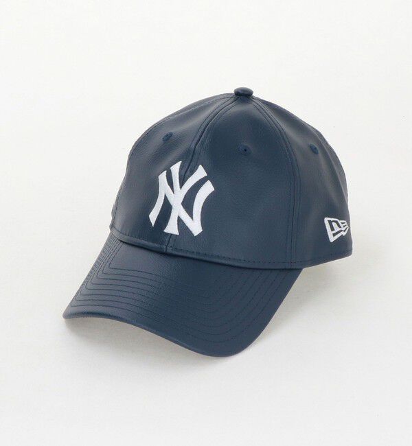 BEAUTY&YOUTH UNITED ARROWS「【別注】＜NEW ERA＞9TWENTY レザーライク キャップ」|キャップ・キャスケット|NAVY