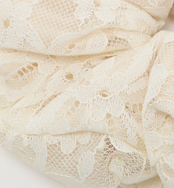 BEAUTY&YOUTH UNITED ARROWS「【WEB限定】フラワーレース シュシュ」|ヘアゴム・シュシュ|