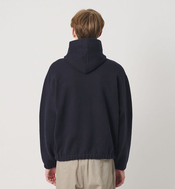 BEAUTY&YOUTH UNITED ARROWS「パフ ニット ジップアップ フード ジャケット ウォッシャブル」|カーディガン|
