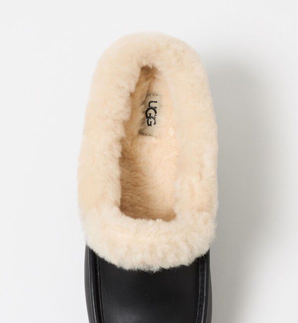 BEAUTY&YOUTH UNITED ARROWS「【国内EXCLUSIVE】＜UGG＞アンスレー ミュール/ブラック レザー」|サンダル|