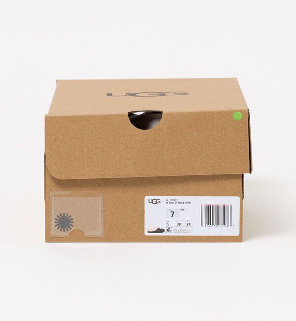 BEAUTY&YOUTH UNITED ARROWS「【国内EXCLUSIVE】＜UGG＞アンスレー ミュール/ブラック レザー」|サンダル|