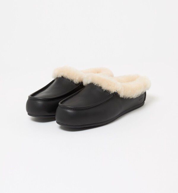 BEAUTY&YOUTH UNITED ARROWS「【国内EXCLUSIVE】＜UGG＞アンスレー ミュール/ブラック レザー」|サンダル|
