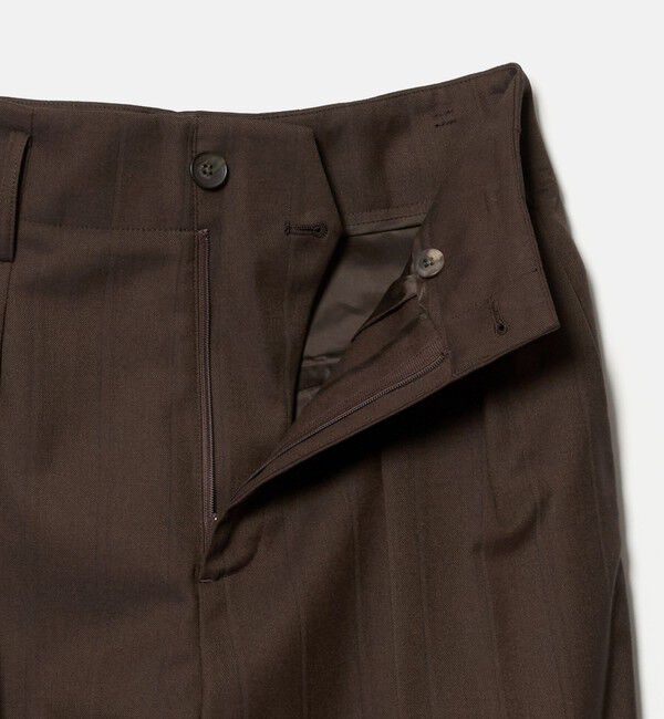BEAUTY&YOUTH UNITED ARROWS「シャドーストライプ タック ワイドパンツ ウォッシャブル」|その他|