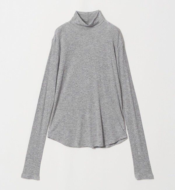 BEAUTY&YOUTH UNITED ARROWS「セルロースブレンド テレコ タートルネック カットソー」|Tシャツ・カットソー|MD.GRAY