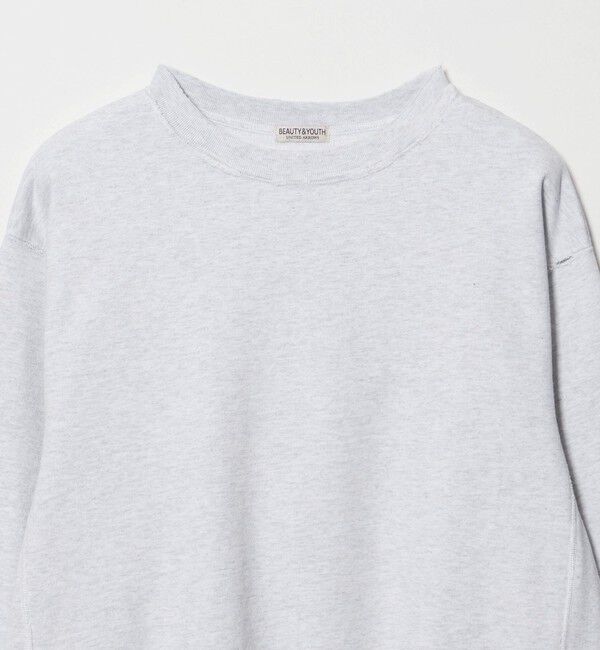 BEAUTY&YOUTH UNITED ARROWS「ヴィンテージ ウラケ ダメージ クルーネック スウェット」|Tシャツ・カットソー|