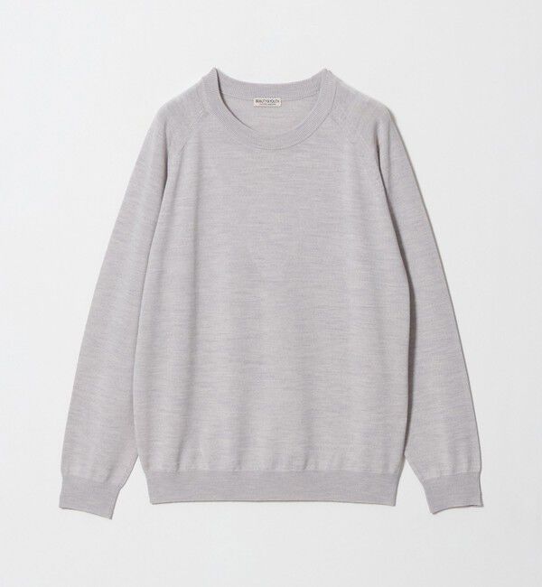 BEAUTY&YOUTH UNITED ARROWS「SUPER130 ウール クルーネック ニット ウォッシャブル」|ニット・セーター|