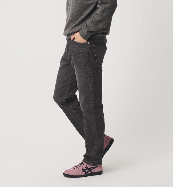 BEAUTY&YOUTH UNITED ARROWS「L&infin;Plus シェービング 5ポケット デニム NO.3」|チノ|BLACK