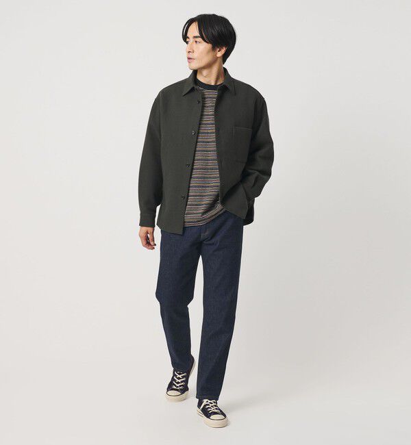 BEAUTY&YOUTH UNITED ARROWS「L&infin;Plus シェービング 5ポケット デニム NO.3」|チノ|