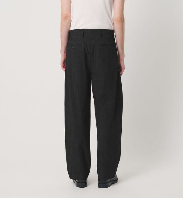 BEAUTY&YOUTH UNITED ARROWS「ストライプ バレル シルエット スラックス NO.9」|チノ|