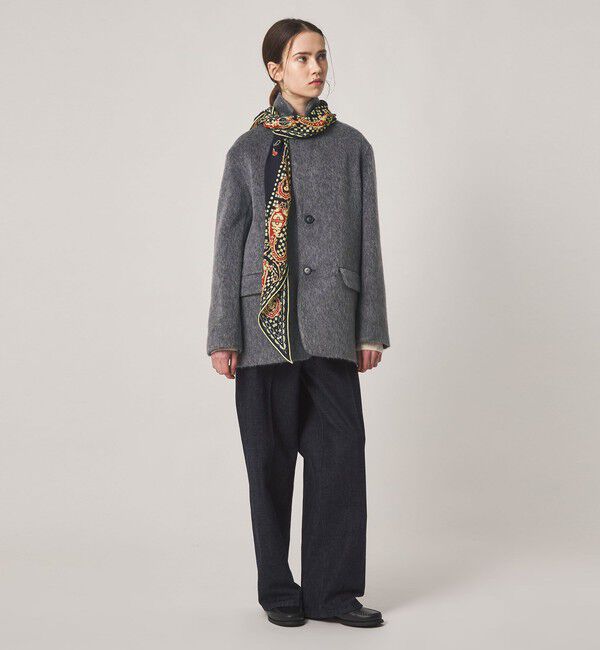 STEVEN ALAN「＜Steven Alan＞ウール モヘヤ ミックス シャギー ジャケット」|テーラードジャケット|