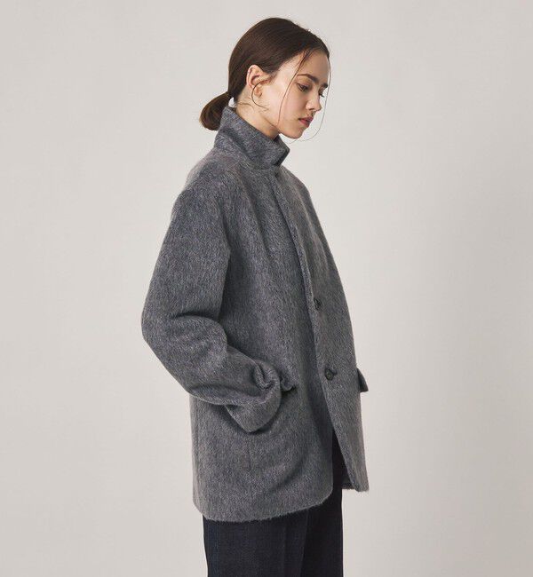 STEVEN ALAN「＜Steven Alan＞ウール モヘヤ ミックス シャギー ジャケット」|テーラードジャケット|