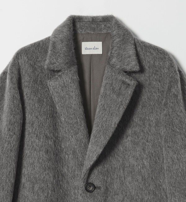 STEVEN ALAN「＜Steven Alan＞ウール モヘヤ ミックス シャギー ジャケット」|テーラードジャケット|