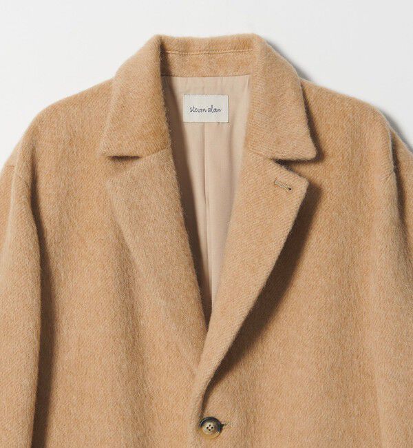 STEVEN ALAN「＜Steven Alan＞ウール モヘヤ ミックス シャギー ジャケット」|テーラードジャケット|