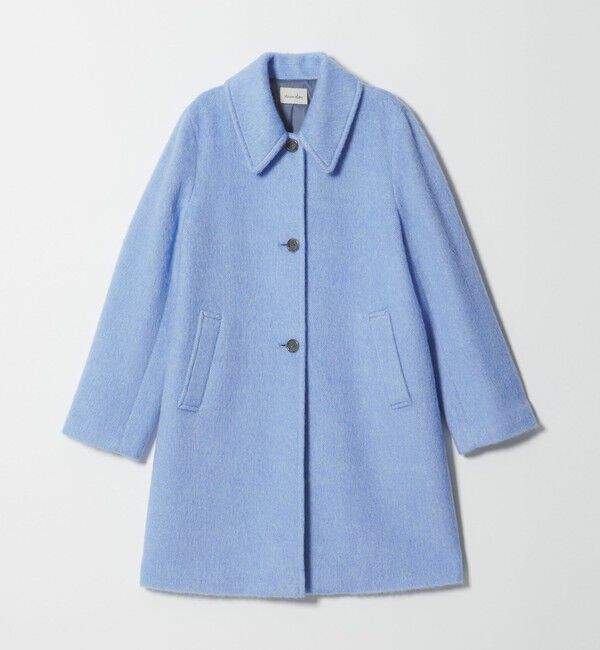 STEVEN ALAN「＜Steven Alan＞ウール モヘヤ ミックス シャギー ミドルコート」|ステンカラーコート|