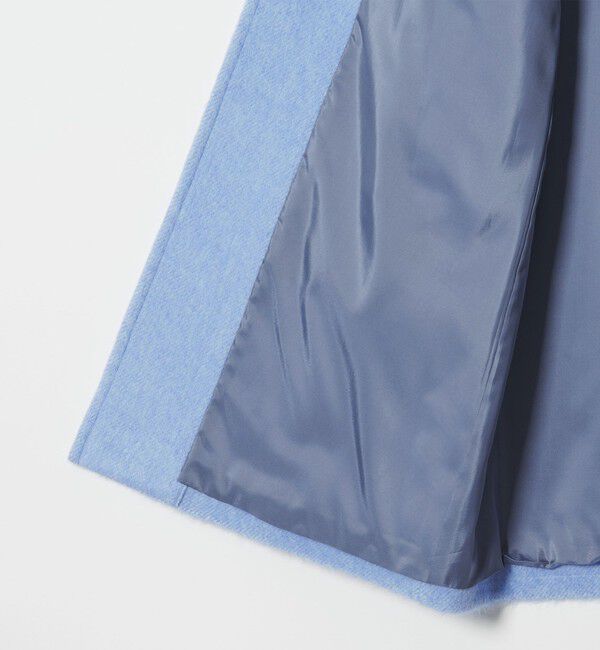 STEVEN ALAN「＜Steven Alan＞ウール モヘヤ ミックス シャギー ミドルコート」|ステンカラーコート|