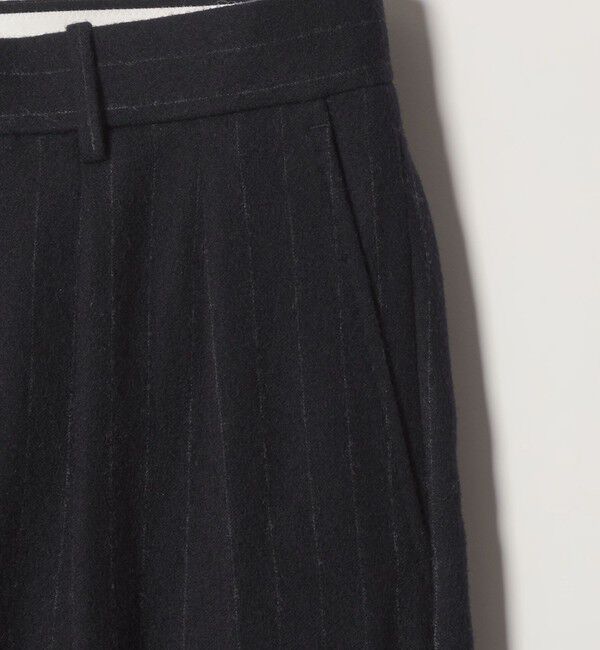 STEVEN ALAN「＜Steven Alan＞ ブラッシュド フランネル インツープリーツ ドレス トラウザーズ II」|スラックス|
