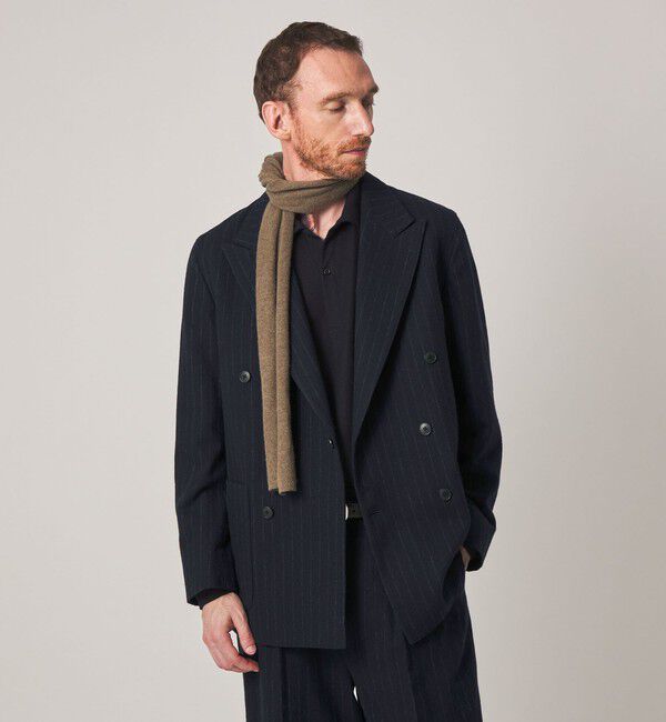 STEVEN ALAN「＜Steven Alan＞ ブラッシュド フランネル ダブルブレステッド 6B ジャケット」|テーラードジャケット|