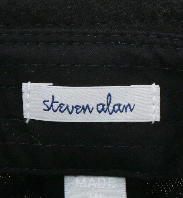 STEVEN ALAN「＜Steven Alan＞ ブラッシュド フランネル バケットハット ブラウン」|ハット|