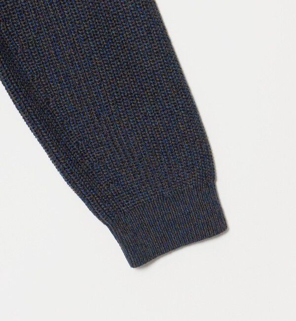 BEAUTY&YOUTH UNITED ARROWS「ユナイテッド コットン アゼ クルーネック ニット ウォッシャブル」|ニット・セーター|