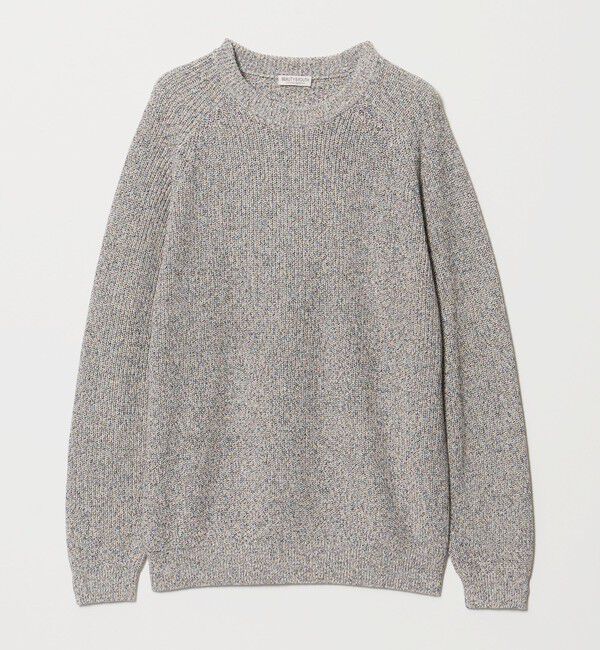 BEAUTY&YOUTH UNITED ARROWS「ユナイテッド コットン アゼ クルーネック ニット ウォッシャブル」|ニット・セーター|