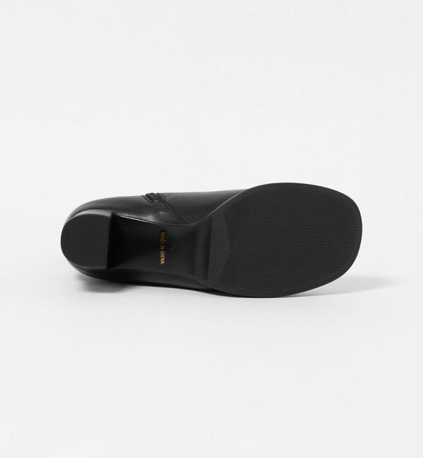 BEAUTY&YOUTH UNITED ARROWS「レザーライク オブリーク ショートブーツ」|ロングブーツ|