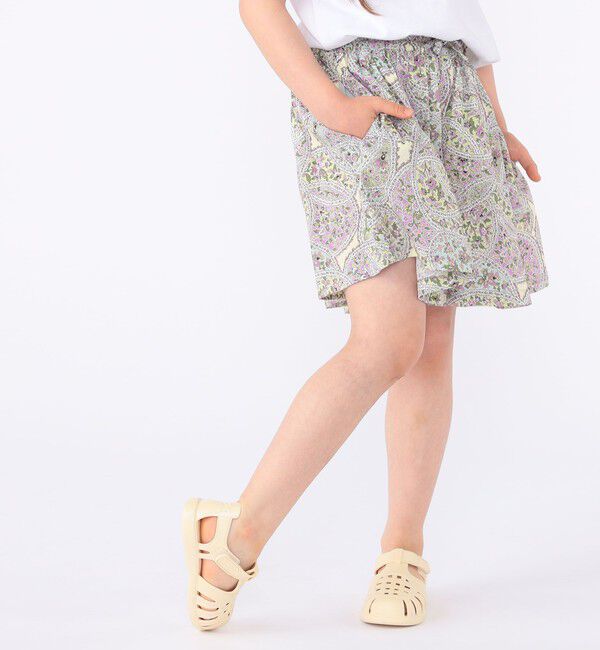 SHIPS KIDS「SHIPS KIDS:100～130cm / リバティ キュロット」|キュロット|