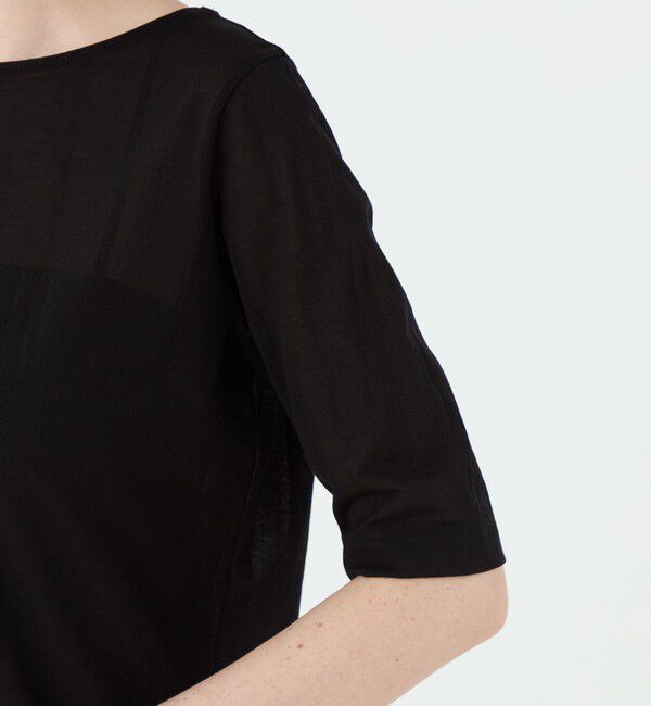 Ballsey「シアーコンパクトジャージー ボートネックプルオーバー」|Tシャツ・カットソー|