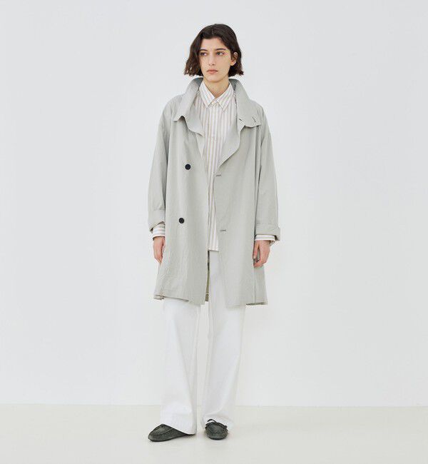 GALERIE VIE「パラシュートクロス スタンドカラーコート」|その他|