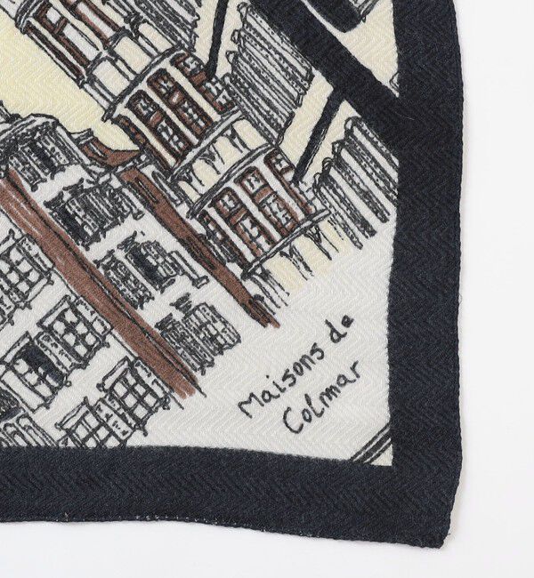 TOMORROWLAND GOODS「【別注】manipuri VIALGGE ウールシルク スカーフ」|ストール|