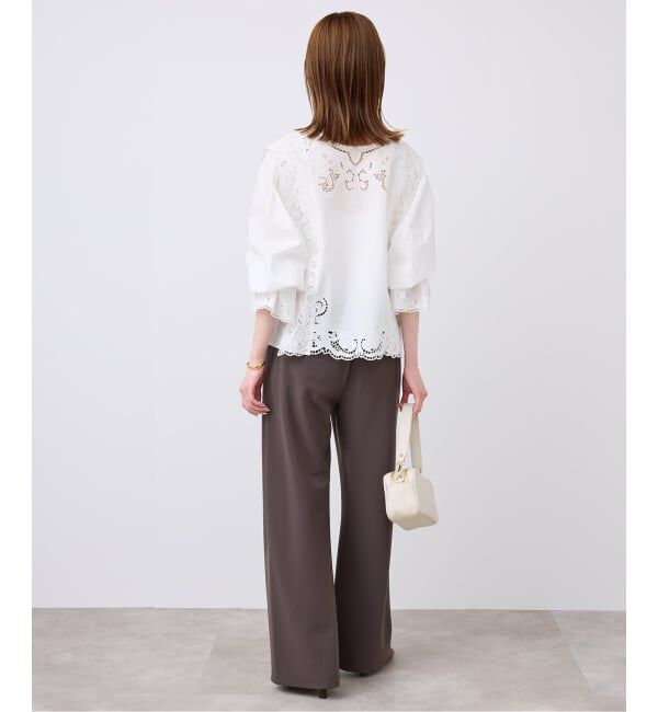 SLOBE IENA「《WEBのみ4サイズ展開/WEB限定カラー有り》DOUBLECLOTHパンツ」|その他|