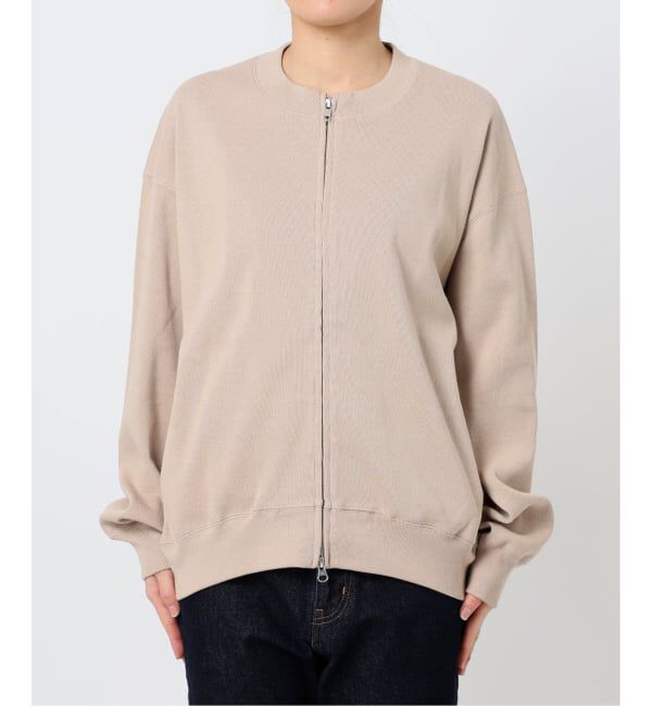 SLOBE IENA「《追加》ダブルZIP クルーネックカーディガン」|カーディガン|
