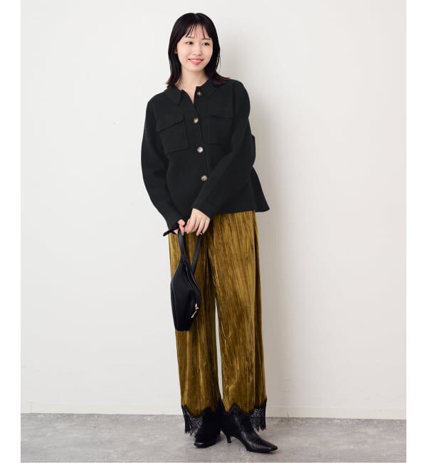 SLOBE IENA「《追加予約》SUNNY STUDIO ニットカーディガン 97026」|カーディガン|