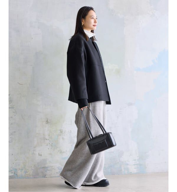 JOURNAL STANDARD「《追加》スーパー140ビーバーノーカラーショートコート」|ノーカラーコート|