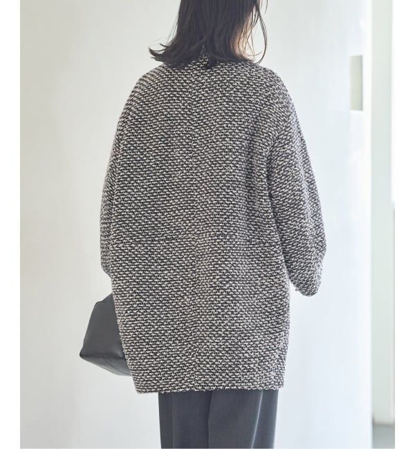 journal standard L'essage「《一部WEB限定カラー》SUPER140S/GIOLICA コクーンコート」|ノーカラーコート|