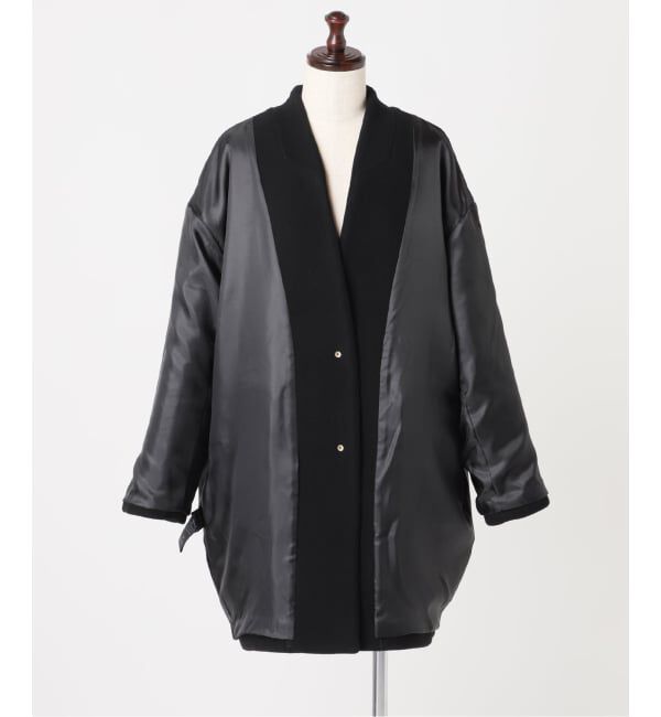 journal standard L'essage「《一部WEB限定カラー》SUPER140S/GIOLICA コクーンコート」|ノーカラーコート|